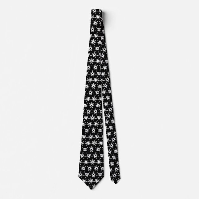 Gravata Estrelas com Links Brancos (Frente)