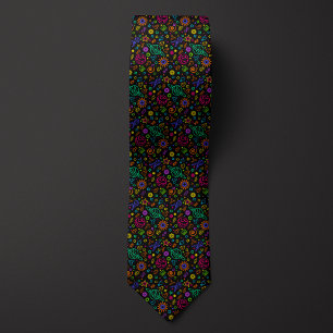 Gravata Estrelas e Planetas da Astronomia Negra