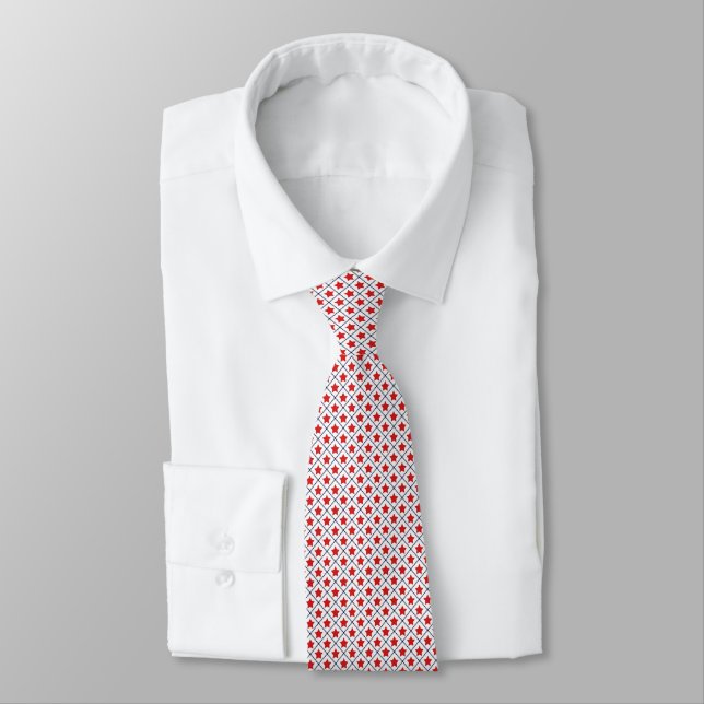 Gravata Estrelas Patrióticas Masculinas (Amarrado)