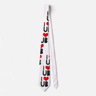 Gravata Eu amo UB