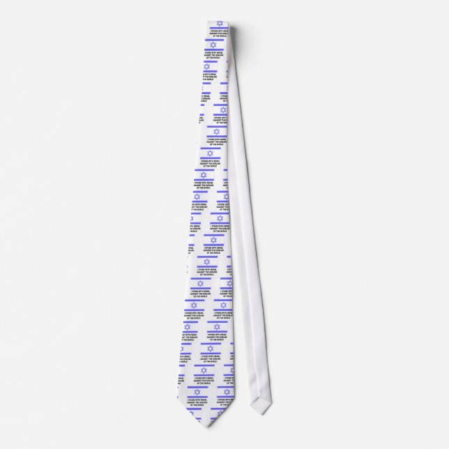 Gravata Eu estou com Israel.jpg (Frente)