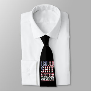 Gravata Eu Posso Camiseta Um Presidente Melhor Anti Trump