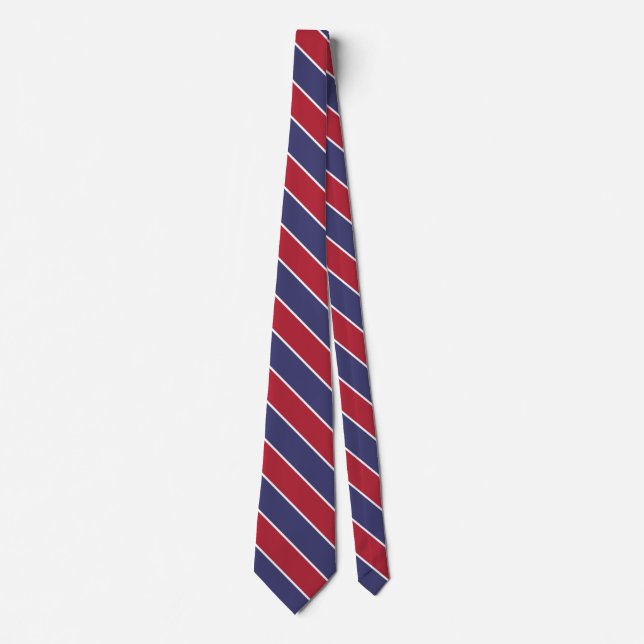 Gravata EUA Flag Colors Elegant (Frente)