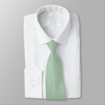 Eucalyptus Green Solid Color Bridal Party Men
