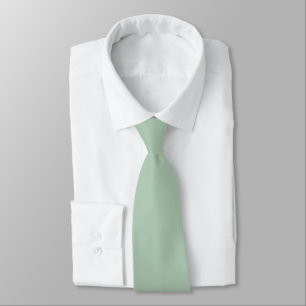 Gravata Eucalyptus Green Solid Color Bridal Party Men