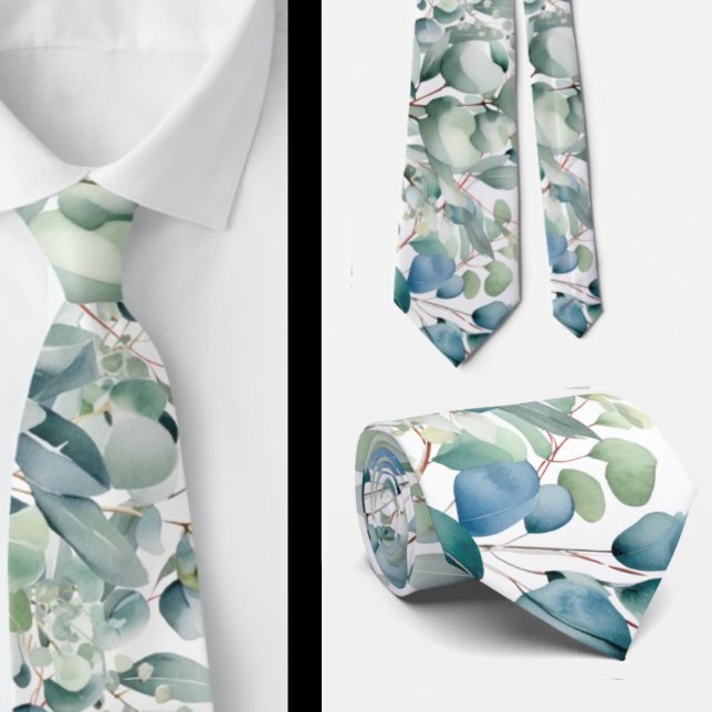 Gravata Eucalyptus Wedding (Criador carregado)