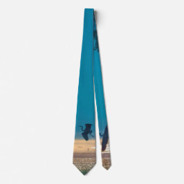 Gravata Excelente Blue Herons leva voo