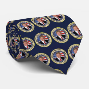 Gravata Excelente do Presidente Donald Trump 2020 Keep Ame