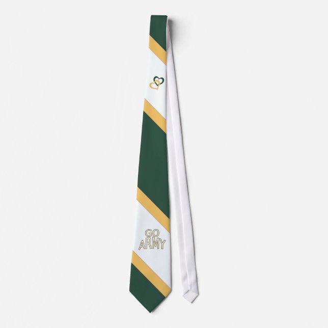 Gravata Exército dos EUA "Go Army" Tie (Frente)