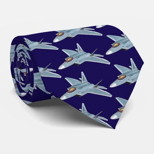 Gravata F-22 RAPTOR Tie (Rolled)