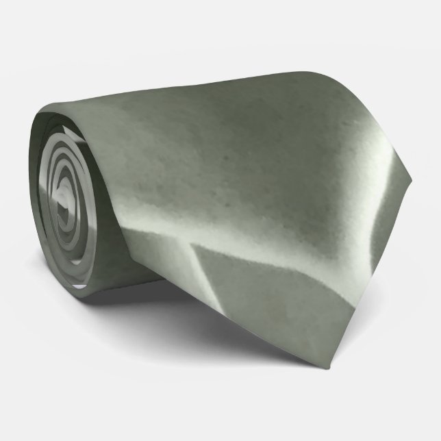 Gravata Fábrica Verde do Peito do Homem (Rolled)