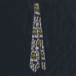 Gravata Faça amor não guerra apoiar a Ucrânia<br><div class="desc">Faça o Amor Não Guerra mostrar seu apoio e amor pela Ucrânia. O logotipo design da Paz,  nas cores da bandeira ucraniana,  é perfeito para pessoas que estão com a Ucrânia. Esta design também ajustado a tempo do Dia da Terra,  celebrado no dia 22 de abril.</div>