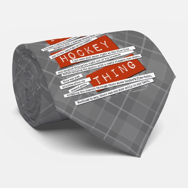 Gravata Faixa de hóquei (Rolled)