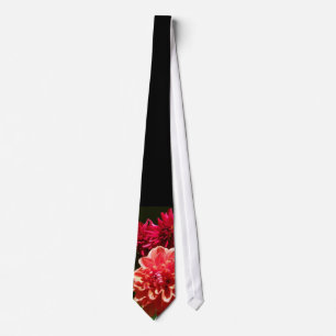 Gravata "Faixa/laço do casamento da dália rosa vermelha"