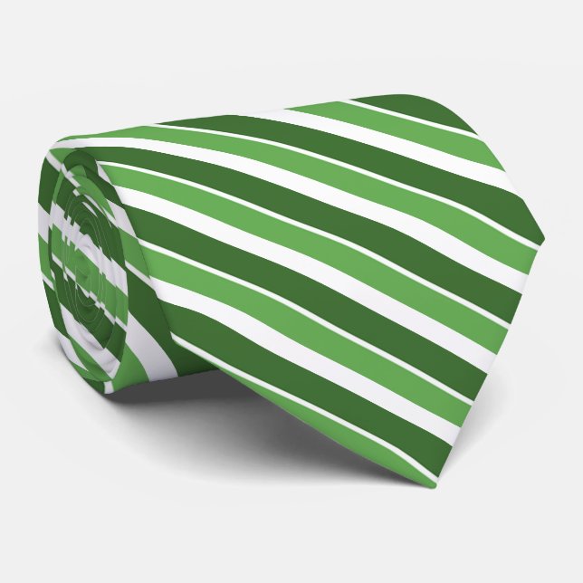Gravata Faixa Verde (Rolled)