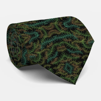 Gravata Fallen Leafy Repeating Pattern With Fall Colors