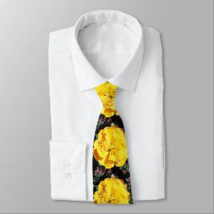 Gravata Falln Sunshine Floral