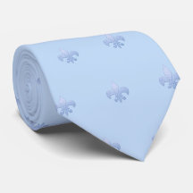 Falso Fleur de lis Prata DIY Azul Empoeirado