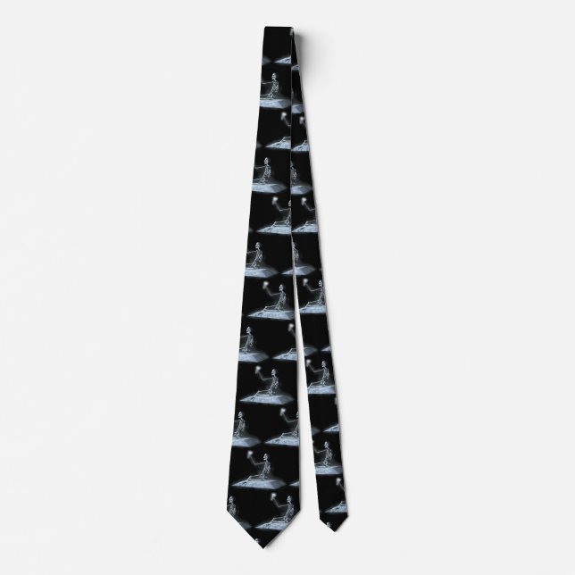 Gravata Fantasma de um Rosa Tie (Frente)