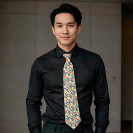 Gravata Farmacêutico Icônico Pequeno Concebido