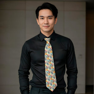 Gravata Farmacêutico Icônico Pequeno Concebido