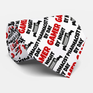 Gravata Farmacêutico por Day Gamer by Night