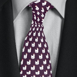 Gravata Farmer de frango roxo