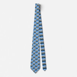 Gravata Farol das Ilhas Irmãs, New York Mens Tie