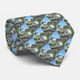 Gravata Farol de Ponto Hospital, Massachusetts Mens Tie