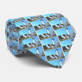 Gravata Farol de West Chop, Marthas Vineyard MÃES Mens Tie