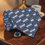 Gravata Father's Day Dad Custom Necktie Tie<br><div class="desc">Father's Day Gift: Personalized Necktie for Dads. Express your love and appreciation with a unique,  custom-designed necktie. Perfect for any dad who appreciates stylish and thoughtful gifts.</div>