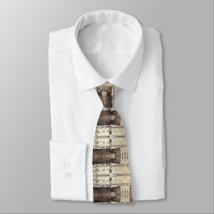 Gravata Faux Snakeskin Design num