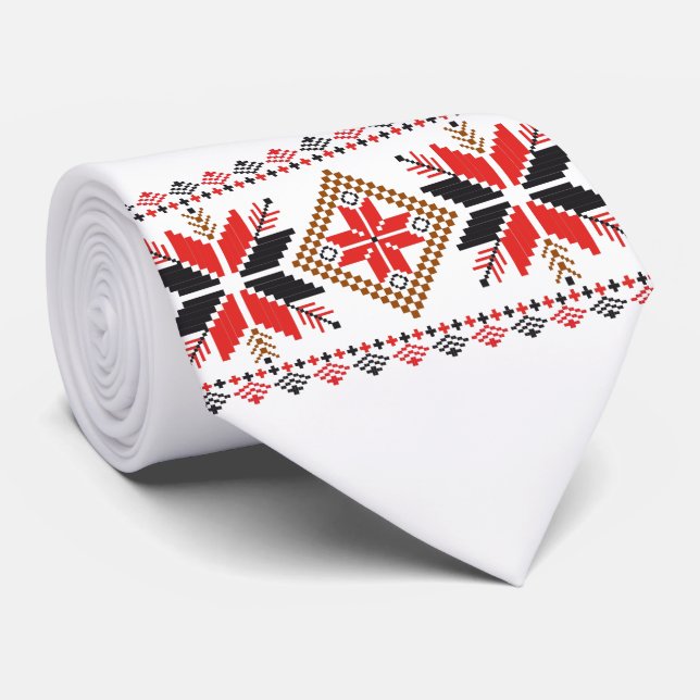 Gravata Feira de Suéter de Natal Feia (Rolled)