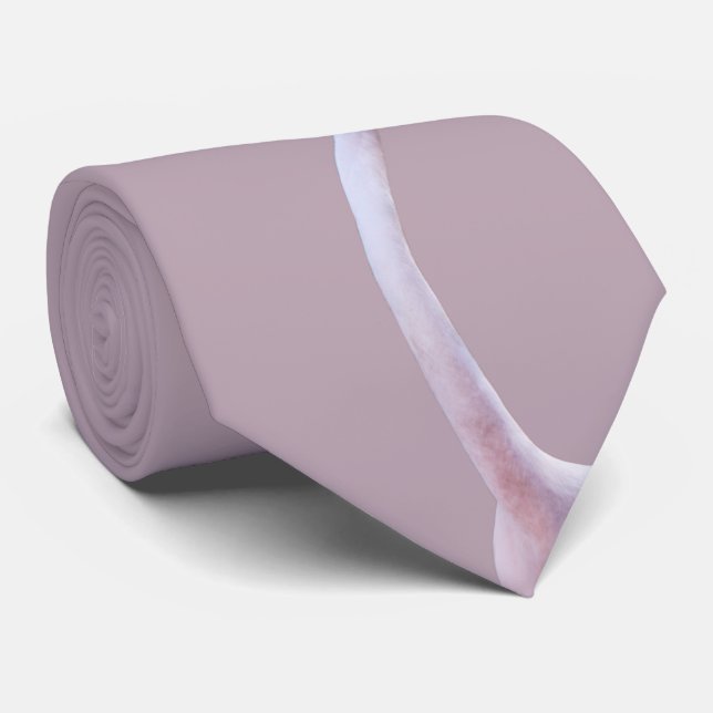 Gravata Feisty Flamingo Tie (Rolled)