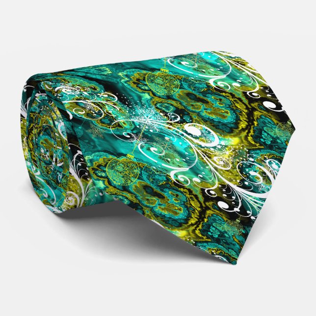 Gravata Feliz Natal 8 Tie (Rolled)