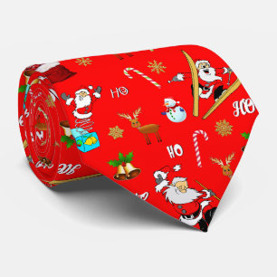 Gravata Feliz Natal Belo Velho Natal 25 de dezembro Natal