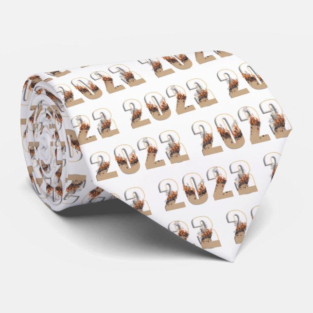 Gravata Felizes anos novos Eve 2023 Ascensão do Coletor 20 (Rolled)