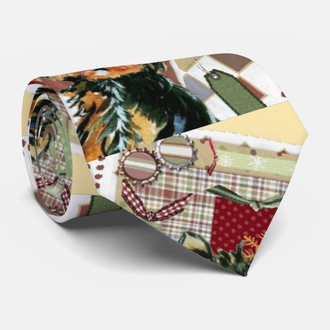 GRAVATA FERIADOS YORKIES (Rolled)