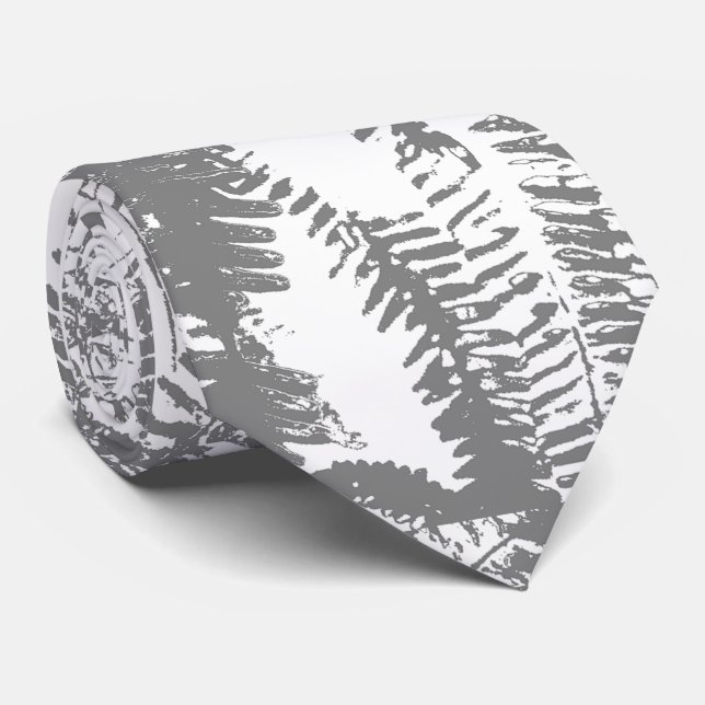 Gravata Fern Neck Tie (Rolled)