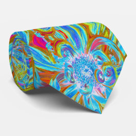 Gravata Fesestivo Chartreuse e Blue Dahlia Flores