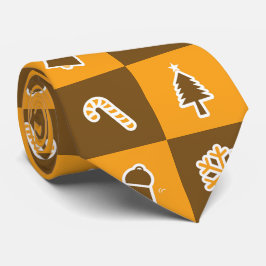 Gravata Festive Holiday Grid Pattern