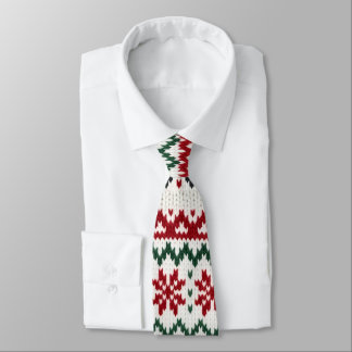Gravata Festive Nordic Knit Christmas Tie