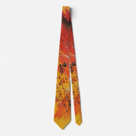 Gravata Fiery Phoenix Neck Tie