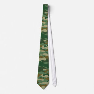 Gravata Fila de camuflagem design Cores de Camo