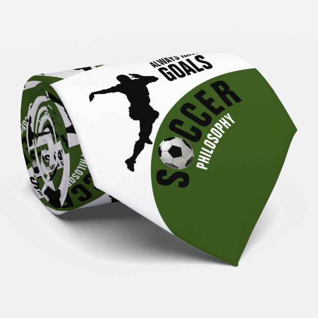 Gravata Filosofia do futebol (Rolled)