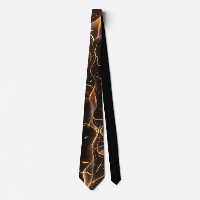 Gravata Fire design Tie / Feuer Krawatte (Frente)