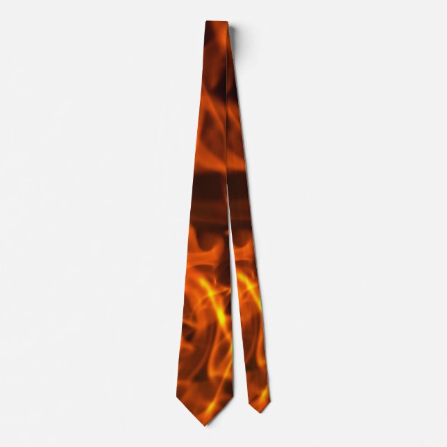 Gravata Fire Flames Neck (Frente)