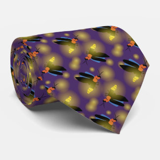 Gravata Fireflies Graphic on Purple