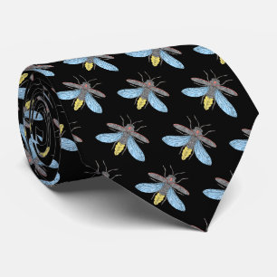 Gravata Firefly (preto) - Coluna do Pescoço