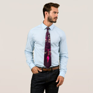 Gravata Flamingo Neck Tie
